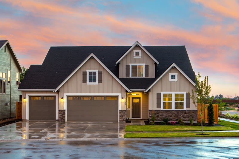Home interior with storage needs