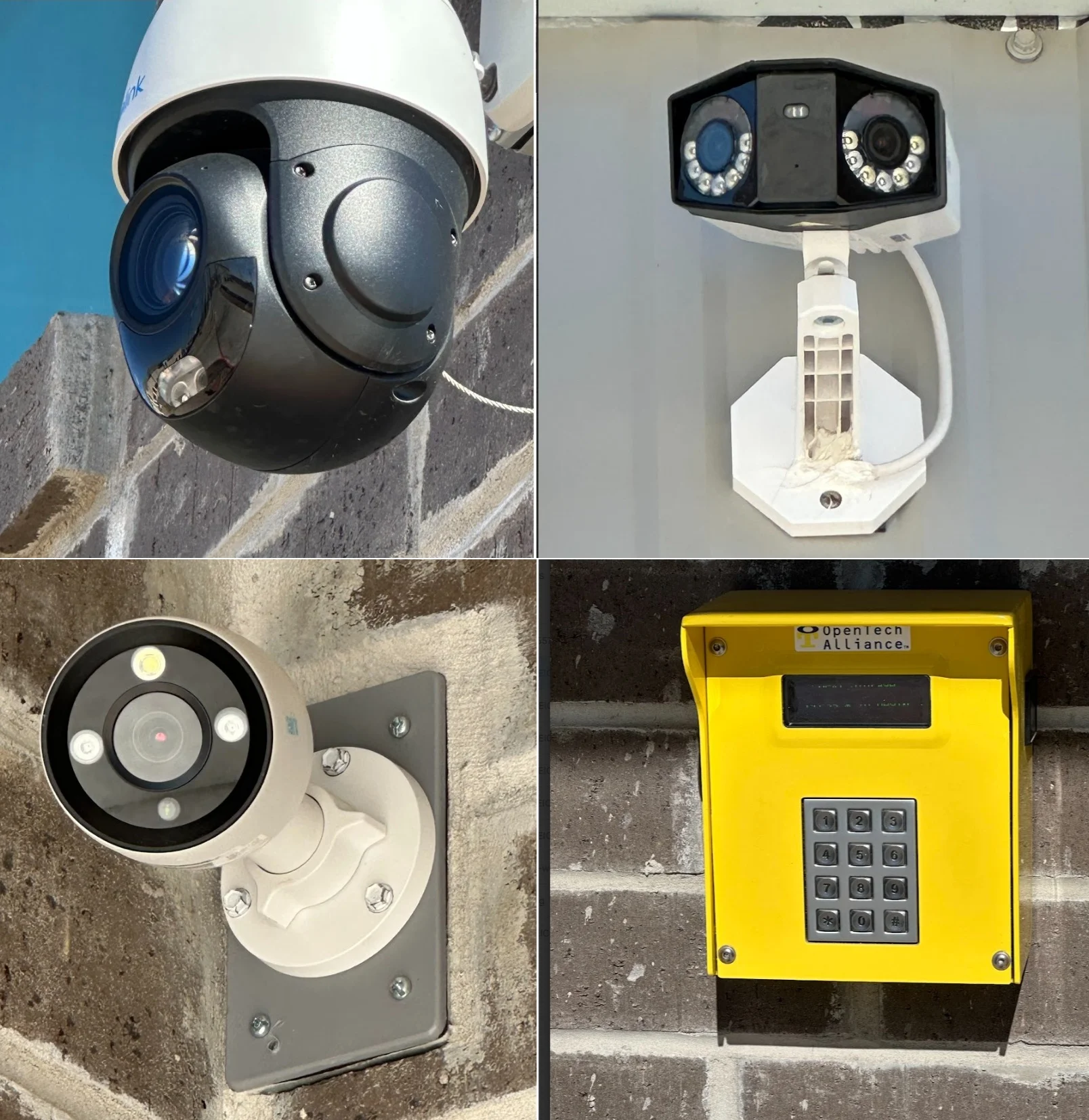 Next Storage security cameras and keypad access