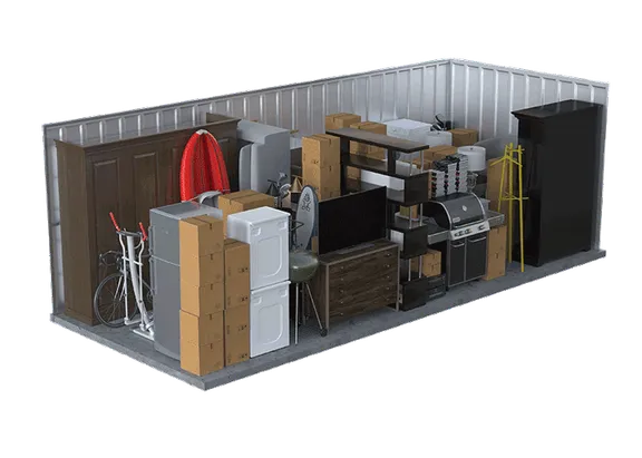 10'x25' storage unit